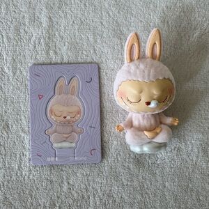 NEW POP MART Labubu Lazy Yoga “Sleeping” Figurine